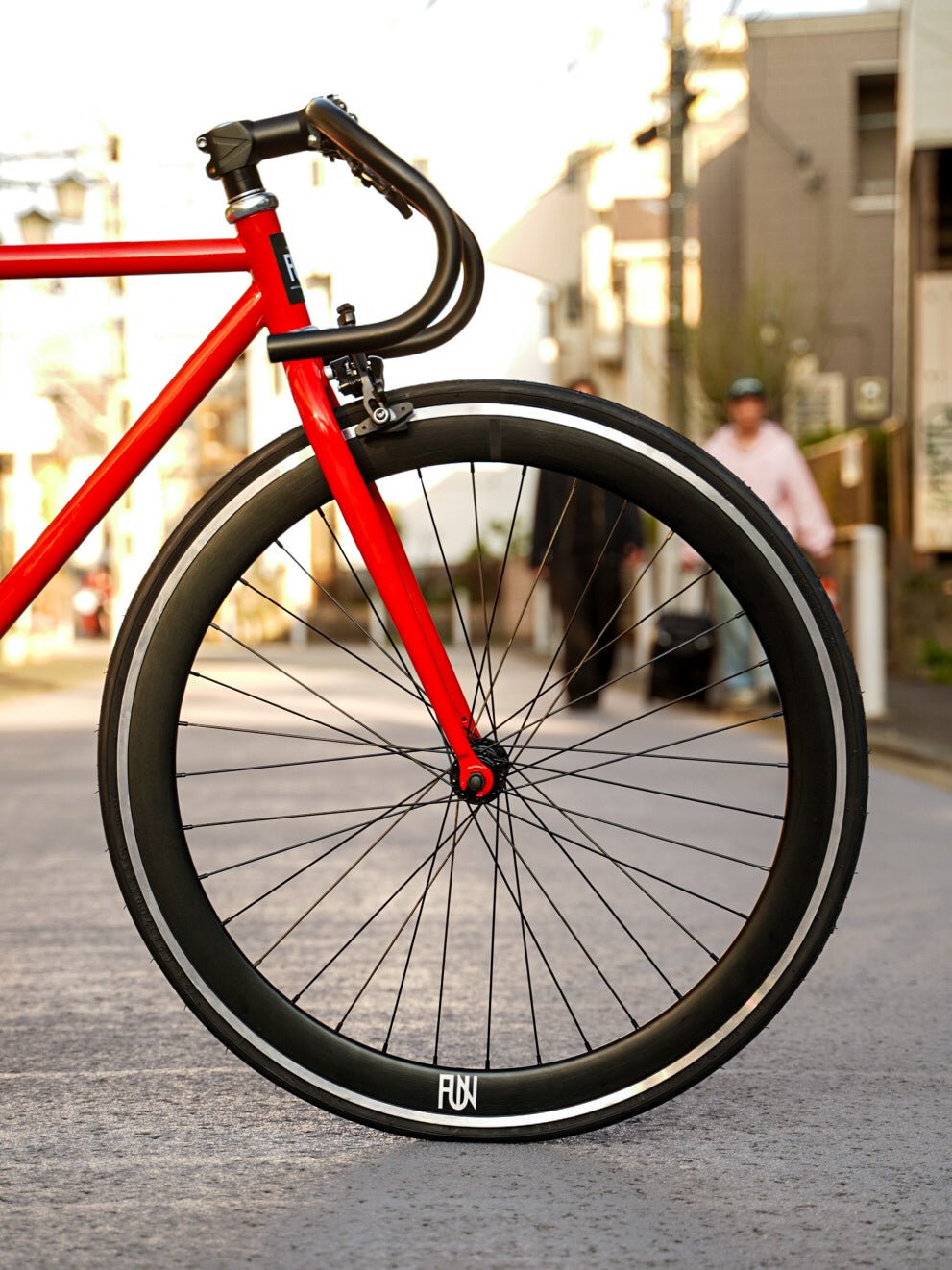 【FUN】ANGUS FLAT Complete Bike -Gloss Red - LINKEY CYCLE【FUN】ANGUS FLAT Complete Bike -Gloss Red-