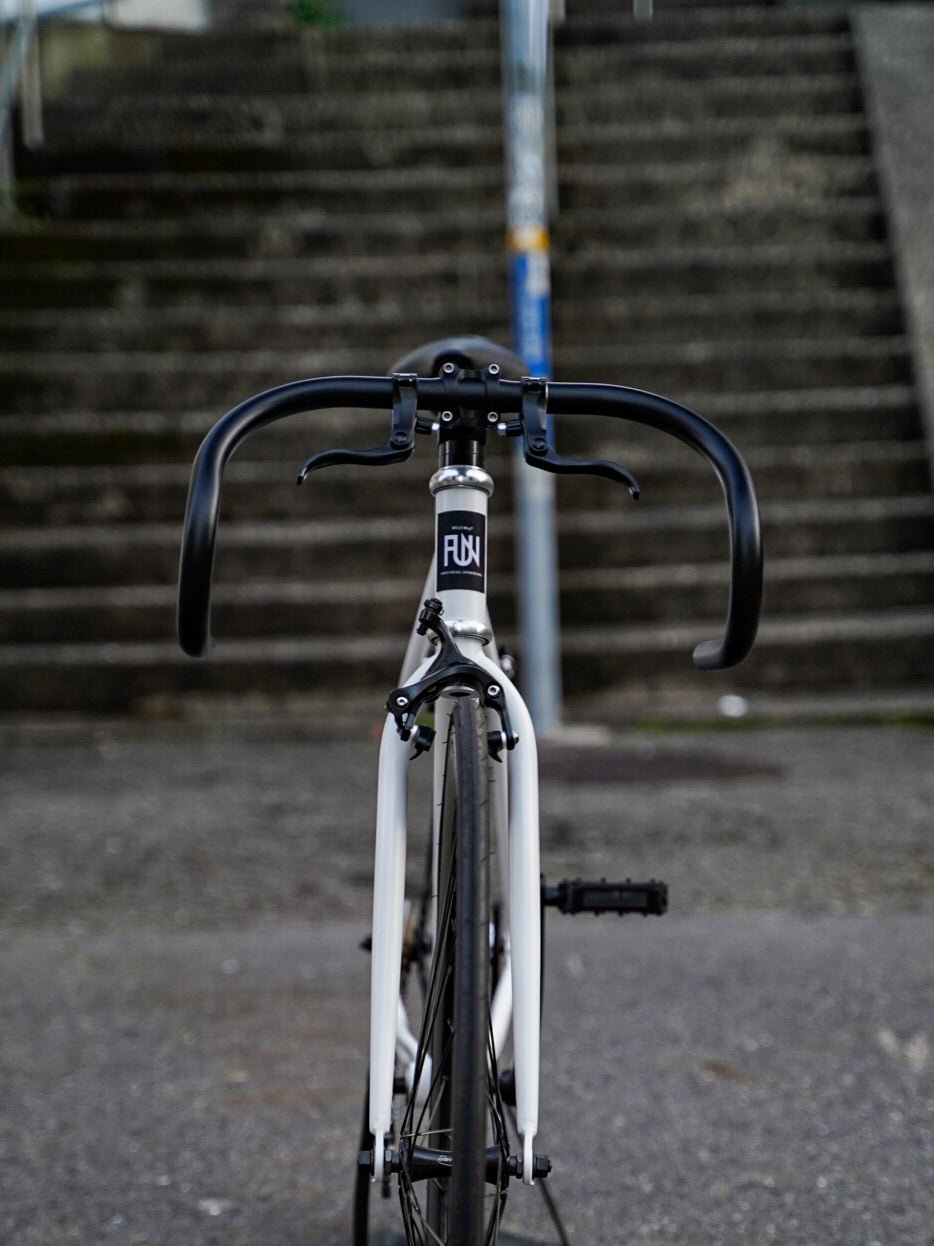 【FUN】ANGUS FLAT Complete Bike - Mat White - LINKEY CYCLE【FUN】ANGUS FLAT Complete Bike - Mat White - 