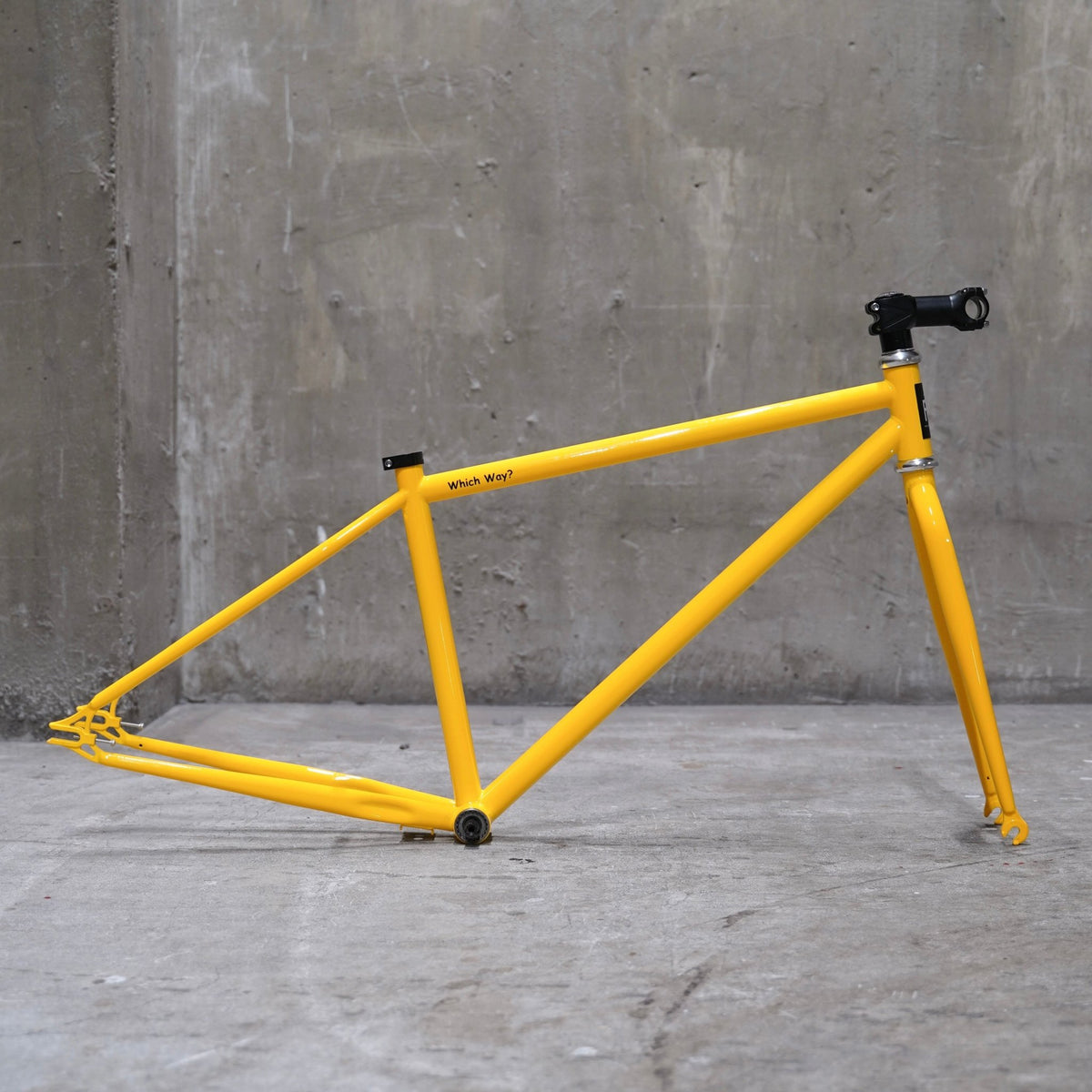 【FUN】ANGUS STREET Frame -Gloss Yellow - LINKEY CYCLE【FUN】ANGUS STREET Frame -Gloss Yellow-