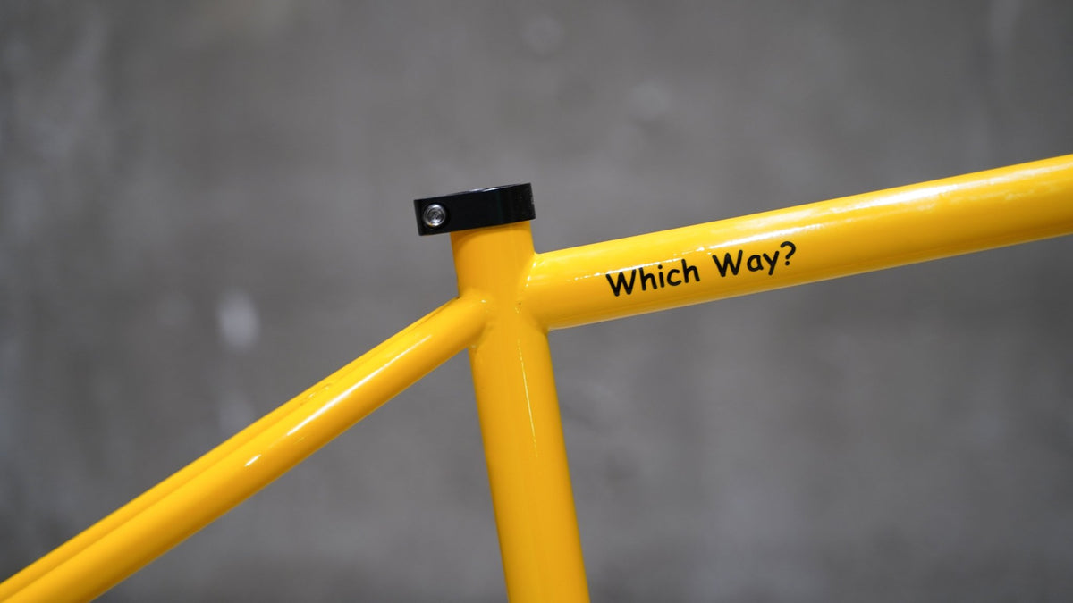 【FUN】ANGUS STREET Frame -Gloss Yellow - LINKEY CYCLE【FUN】ANGUS STREET Frame -Gloss Yellow-