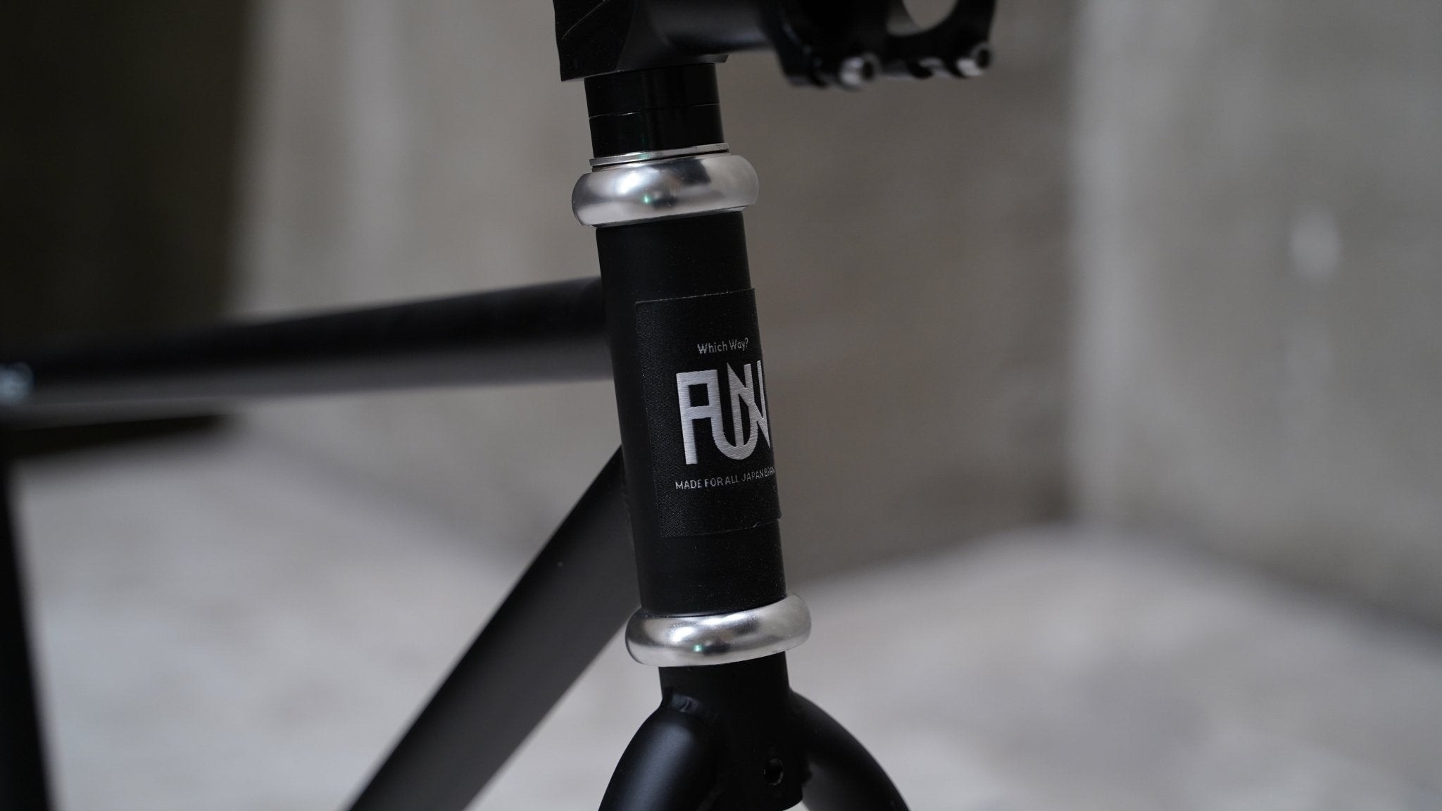 【FUN】ANGUS STREET Frame -Mat Black - LINKEY CYCLE【FUN】ANGUS STREET Frame -Mat Black-