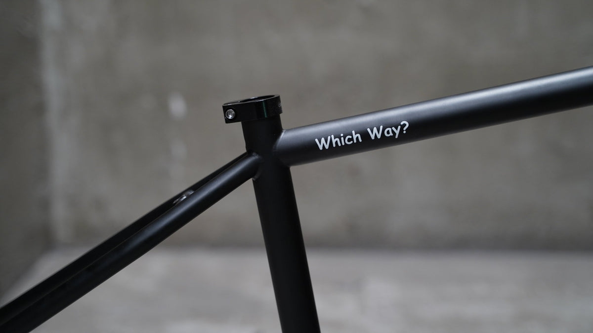 【FUN】ANGUS STREET Frame -Mat Black - LINKEY CYCLE【FUN】ANGUS STREET Frame -Mat Black-