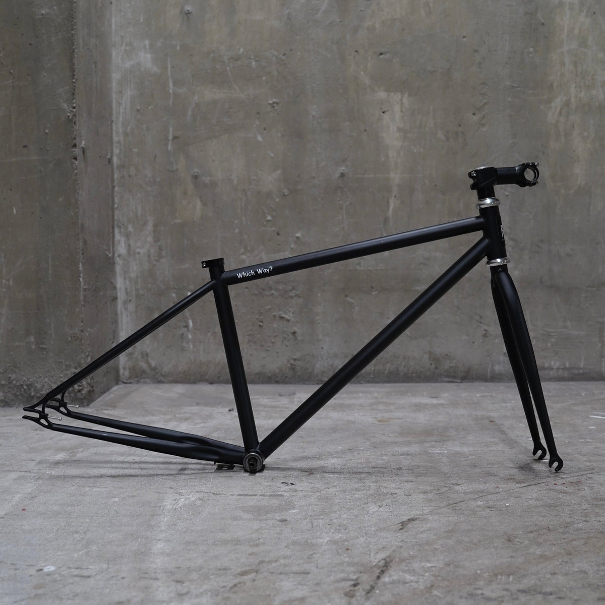 【FUN】ANGUS STREET Frame -Mat Black - LINKEY CYCLE【FUN】ANGUS STREET Frame -Mat Black-