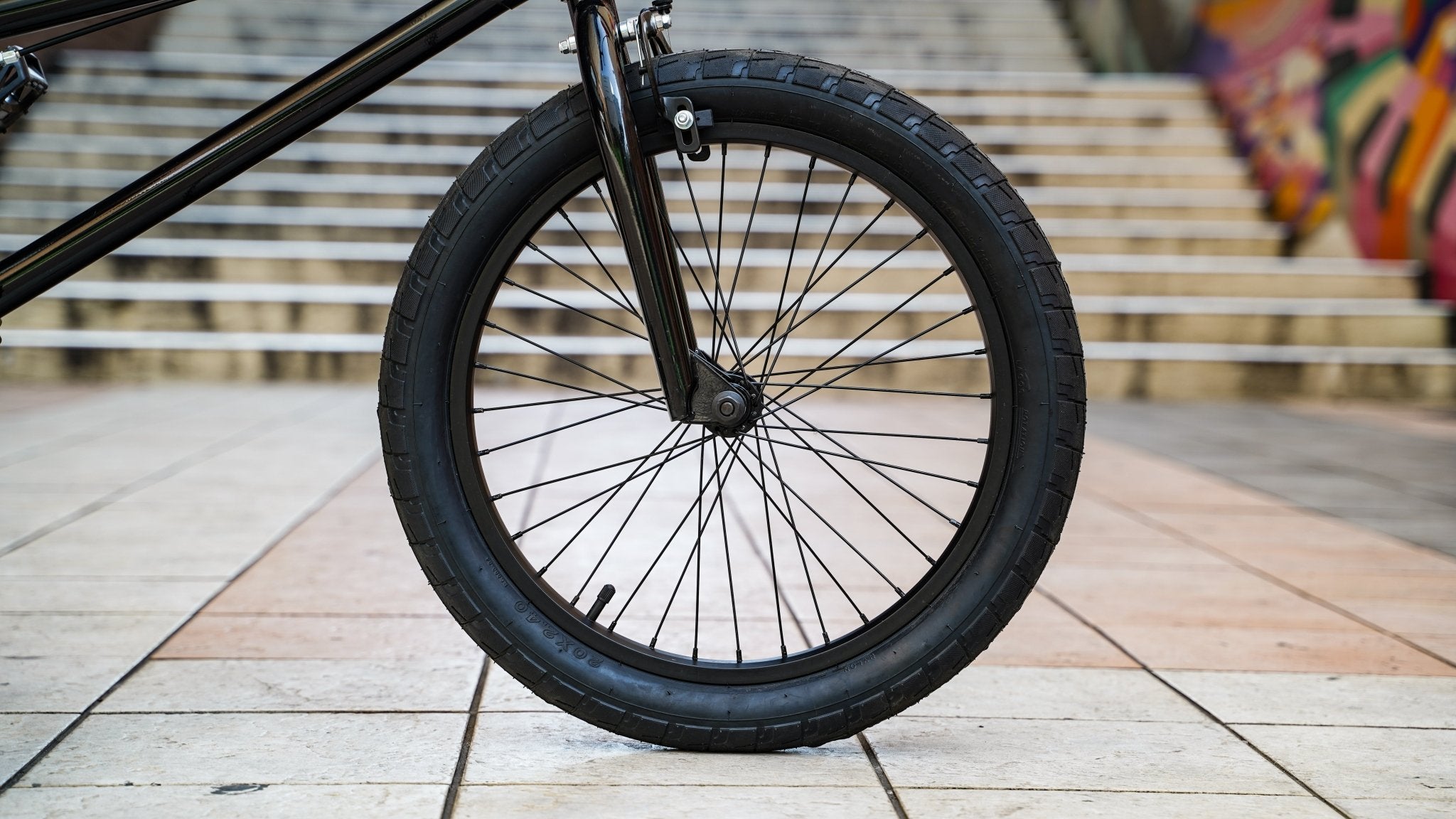 【FUN】BMX20 NAUGHTY Complete Bike -black - LINKEY CYCLE【FUN】BMX20 NAUGHTY Complete Bike -black-