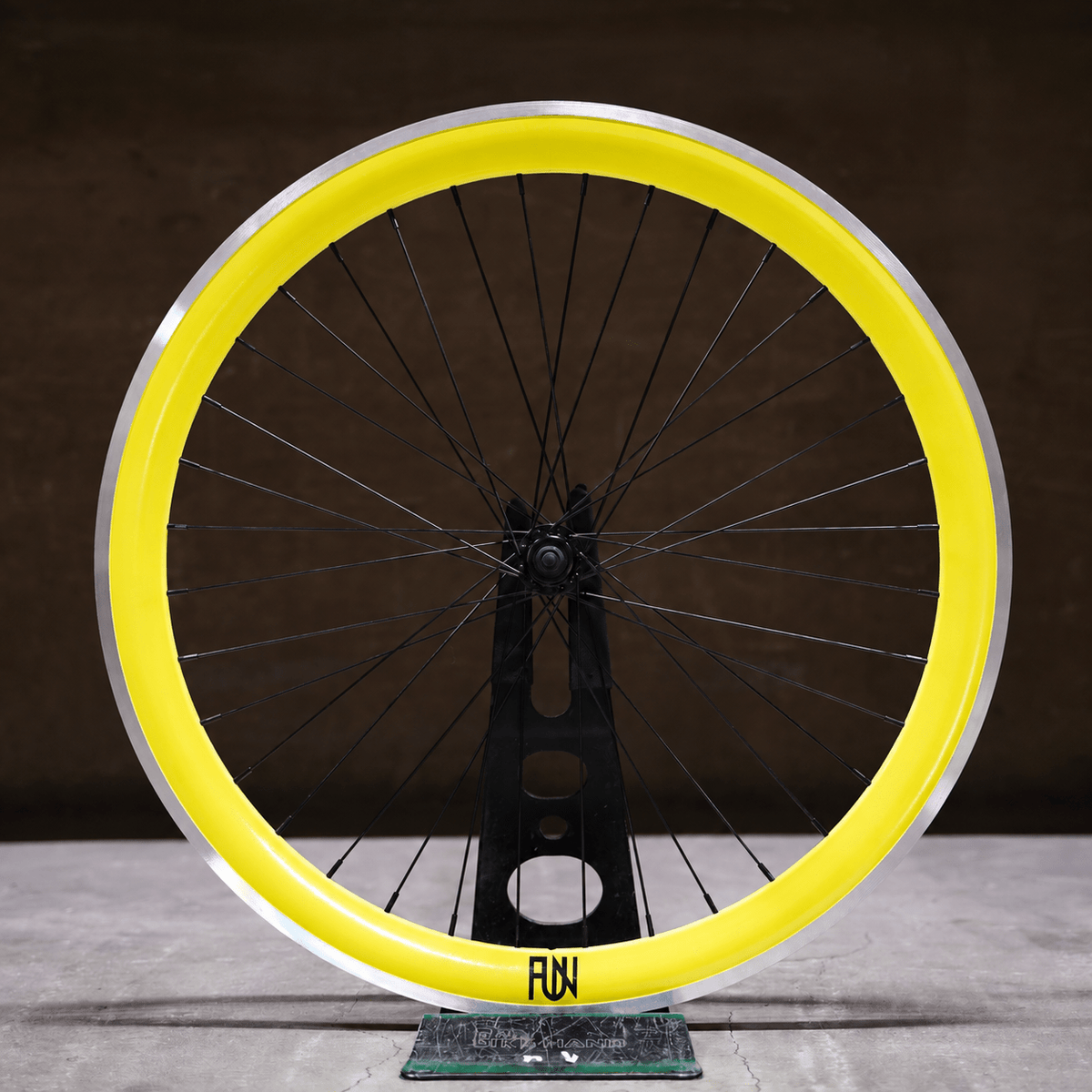 【FUN】CHAMELEON Front Wheel -yellow - LINKEY CYCLE【FUN】CHAMELEON Front Wheel -yellow-