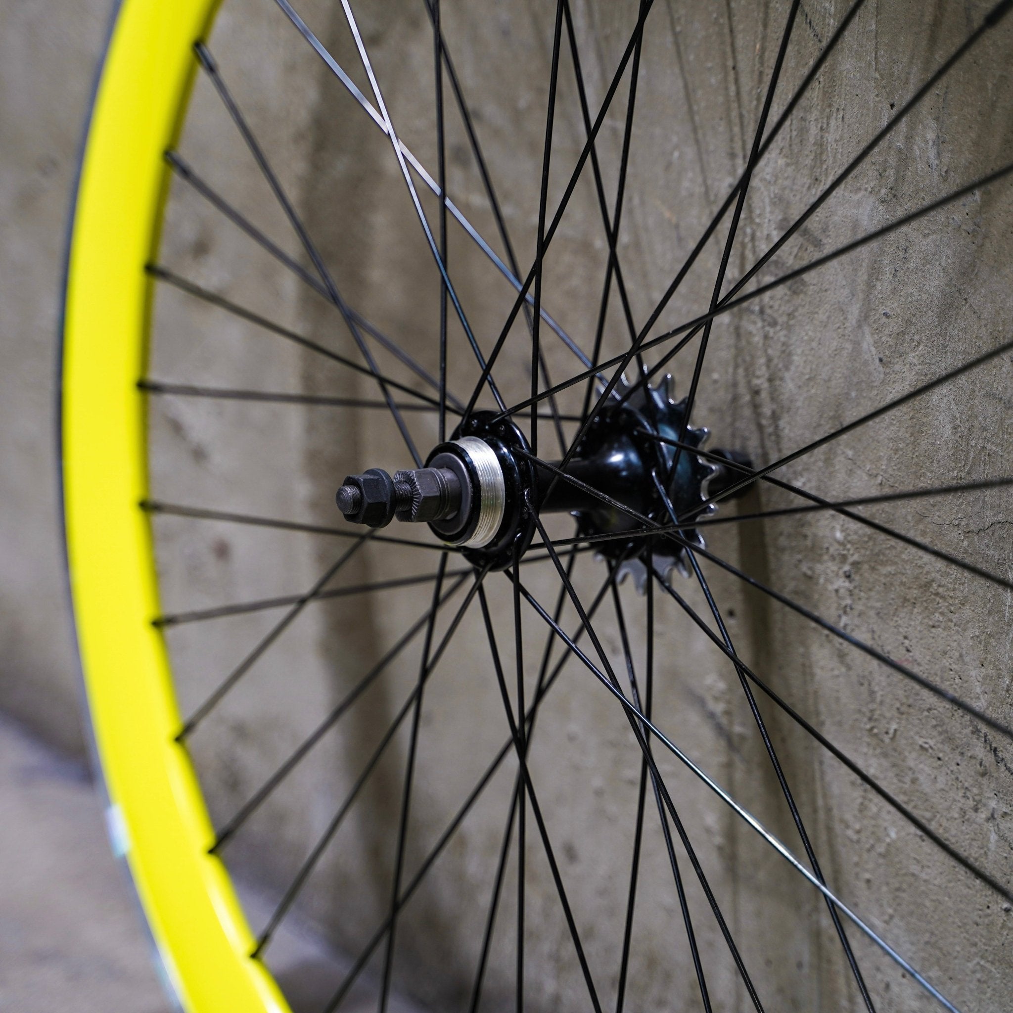 【FUN】CHAMELEON Rear Wheel - yellow - LINKEY CYCLE【FUN】CHAMELEON Rear Wheel - yellow -