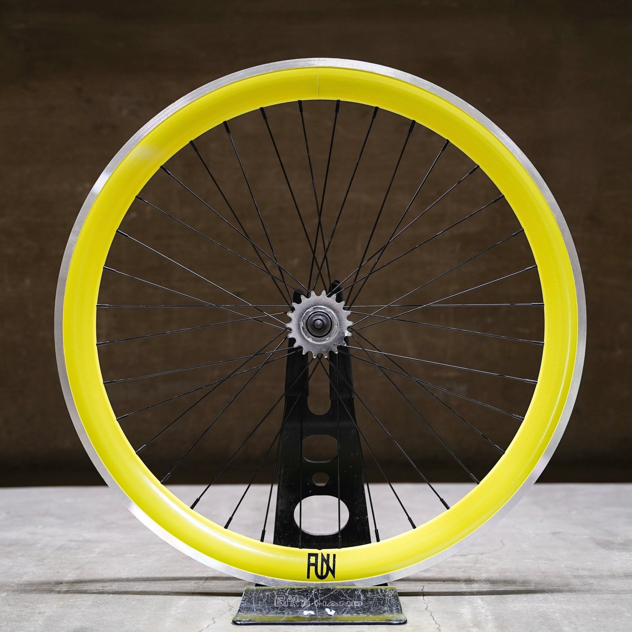 【FUN】CHAMELEON Rear Wheel - yellow - LINKEY CYCLE【FUN】CHAMELEON Rear Wheel - yellow -