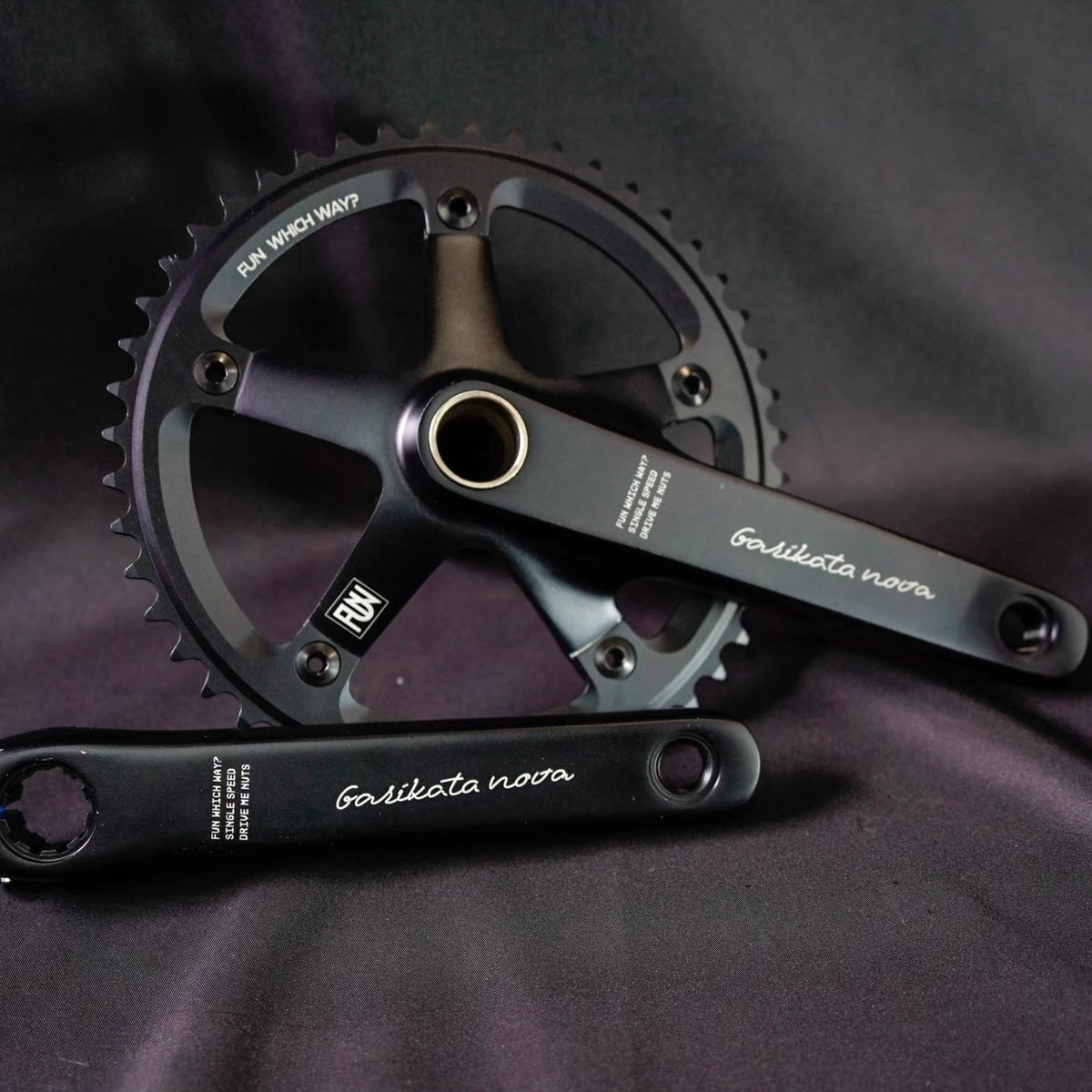 【FUN】DDS DIRECT Crank - black - LINKEY CYCLE【FUN】DDS DIRECT Crank - black -
