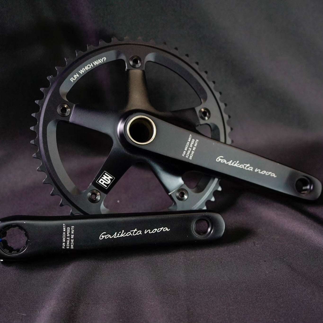 【FUN】DDS DIRECT Crank - black - LINKEY CYCLE【FUN】DDS DIRECT Crank - black -