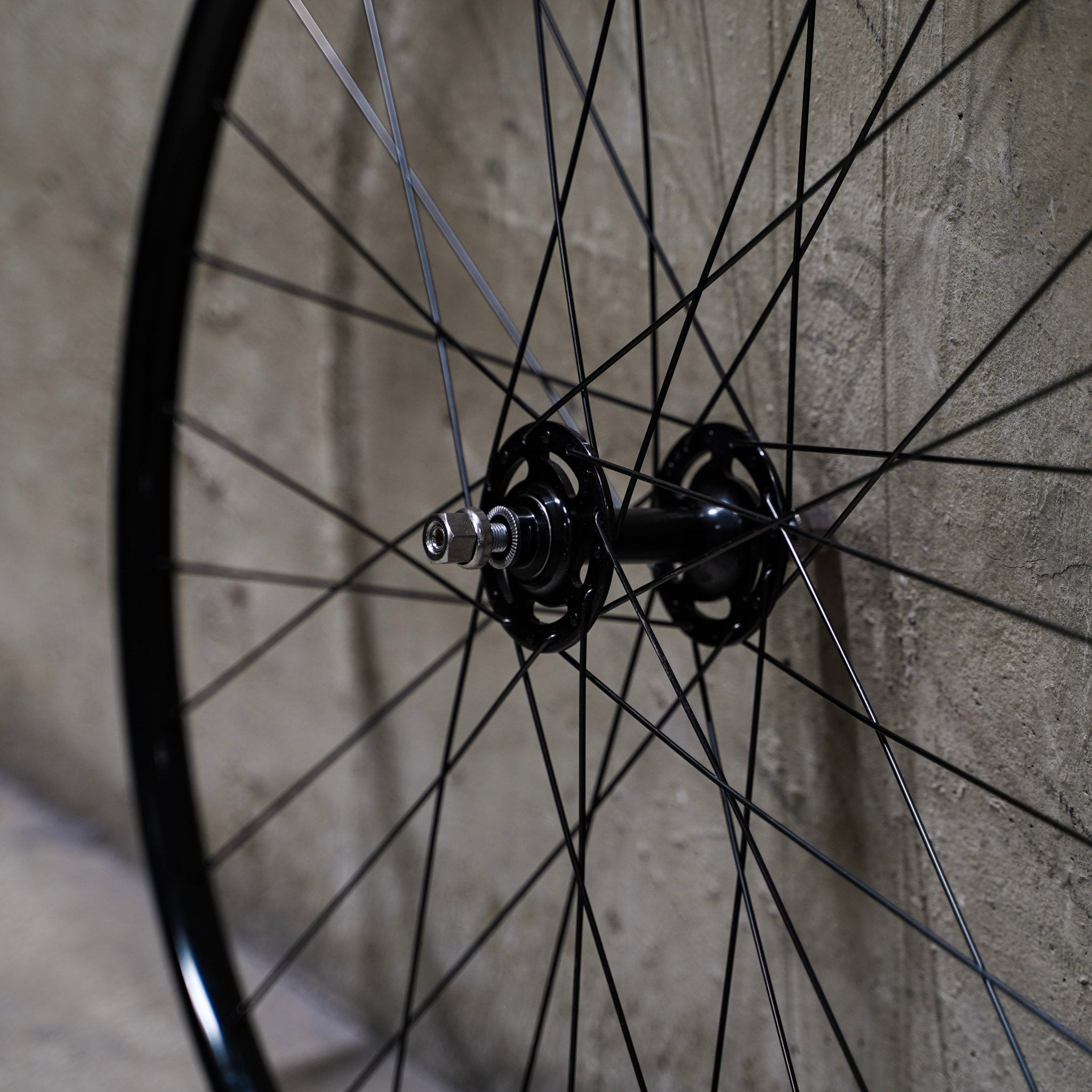 【FUN】NARROW Front Wheel - Black - LINKEY CYCLE【FUN】NARROW Front Wheel - Black - 
