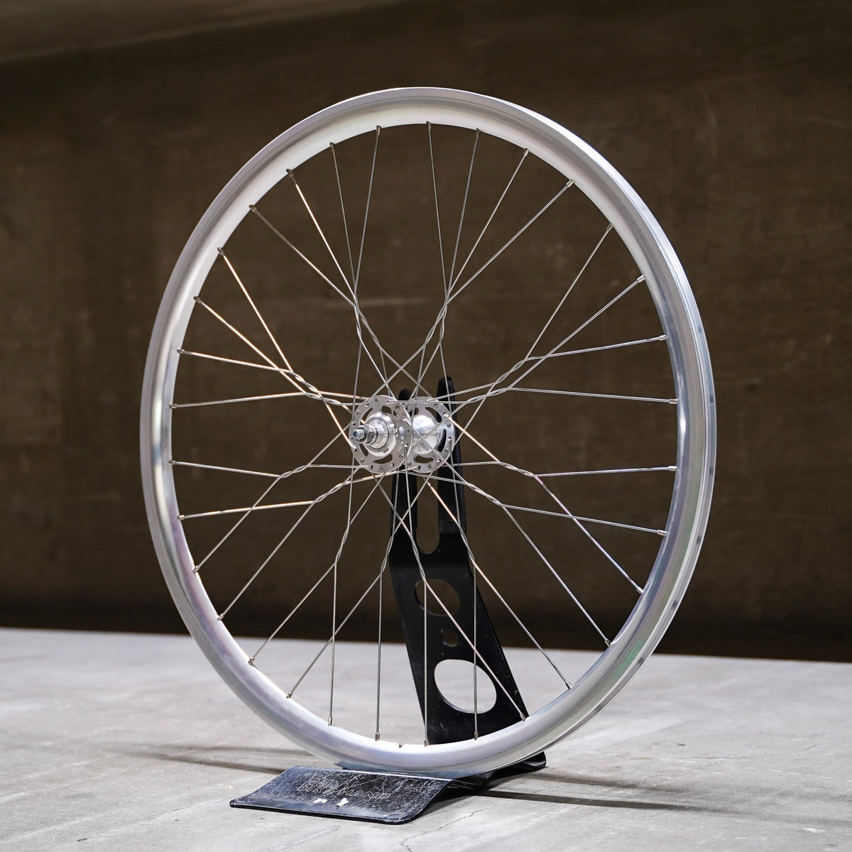 【FUN】NARROW MORANBONG Custom Front Wheel - Silver - LINKEY CYCLE【FUN】NARROW MORANBONG Custom Front Wheel - Silver - 