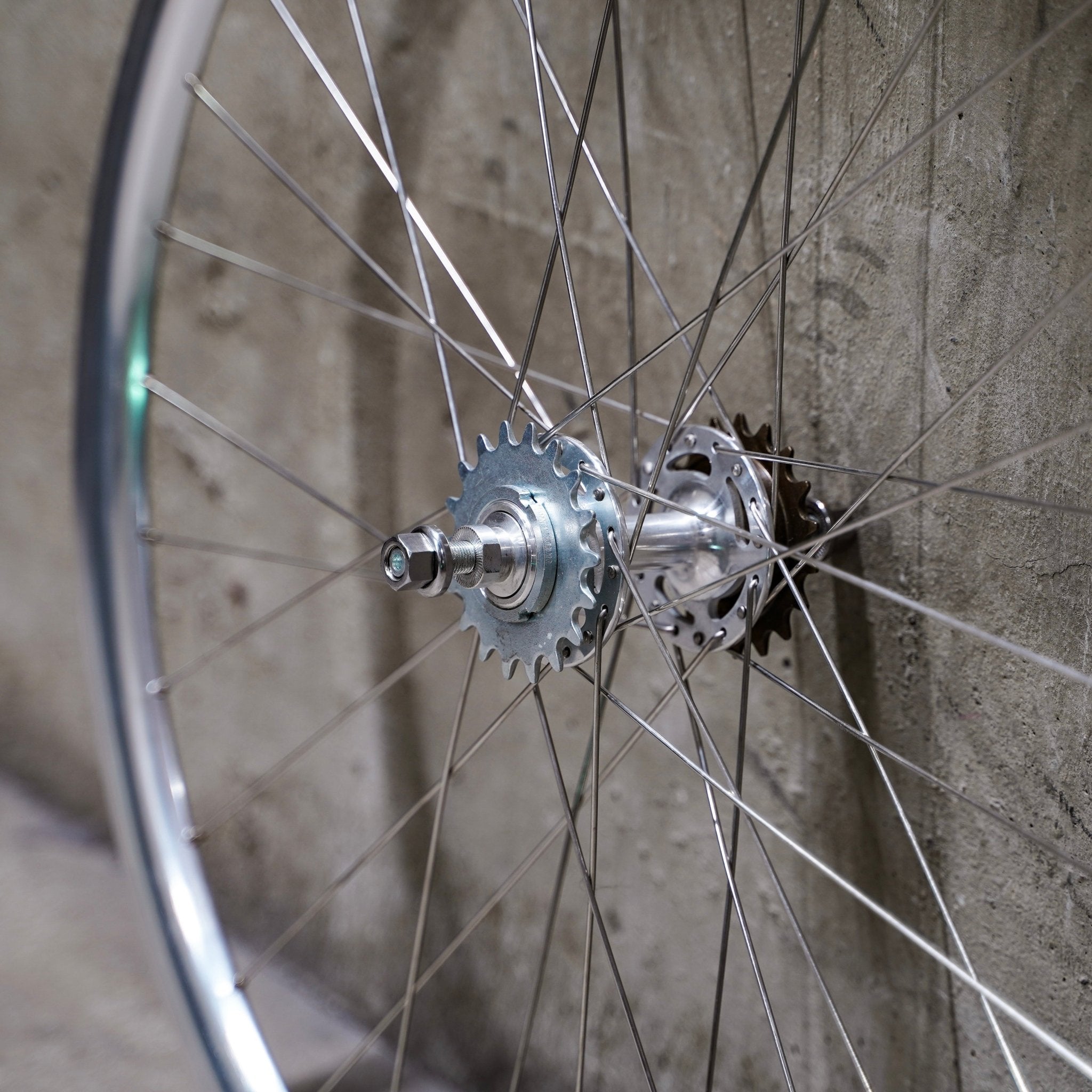 【FUN】NARROW Rear Wheel - Silver - LINKEY CYCLE【FUN】NARROW Rear Wheel - Silver - 