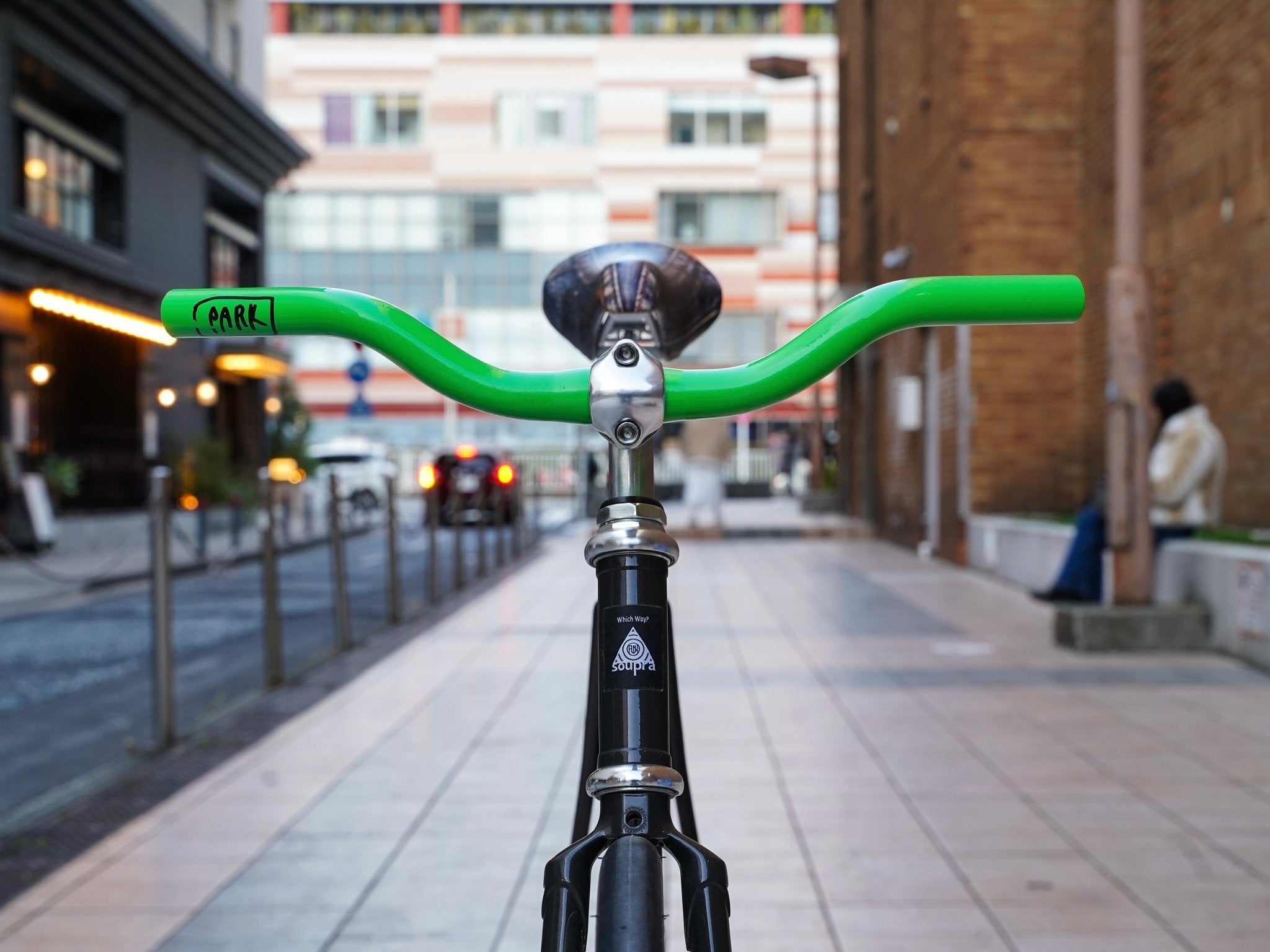 【FUN】PARK RISER Handle - Green - LINKEY CYCLE【FUN】PARK RISER Handle - Green - 