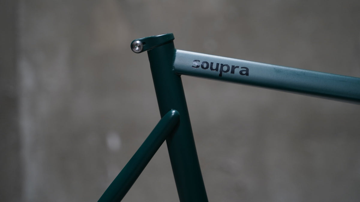 【FUN】SOUPRA Frame -Mat Dark green - LINKEY CYCLE【FUN】SOUPRA Frame -Mat Dark green-