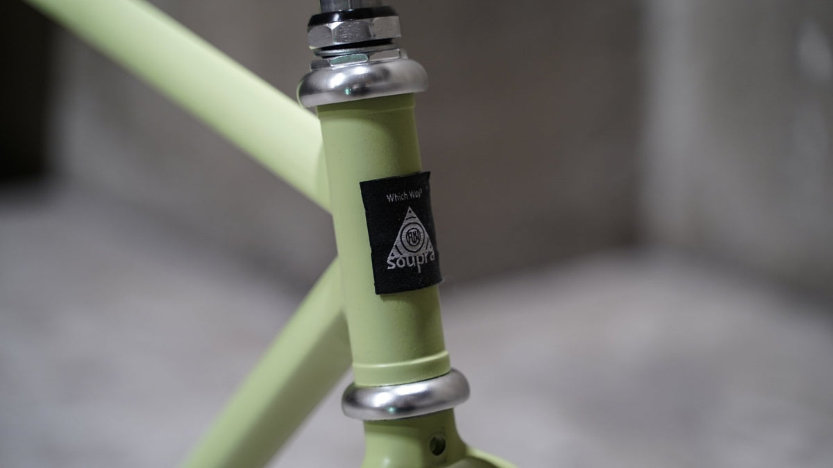 【FUN】SOUPRA Frame -Mat Limegreen - LINKEY CYCLE【FUN】SOUPRA Frame -Mat Limegreen-
