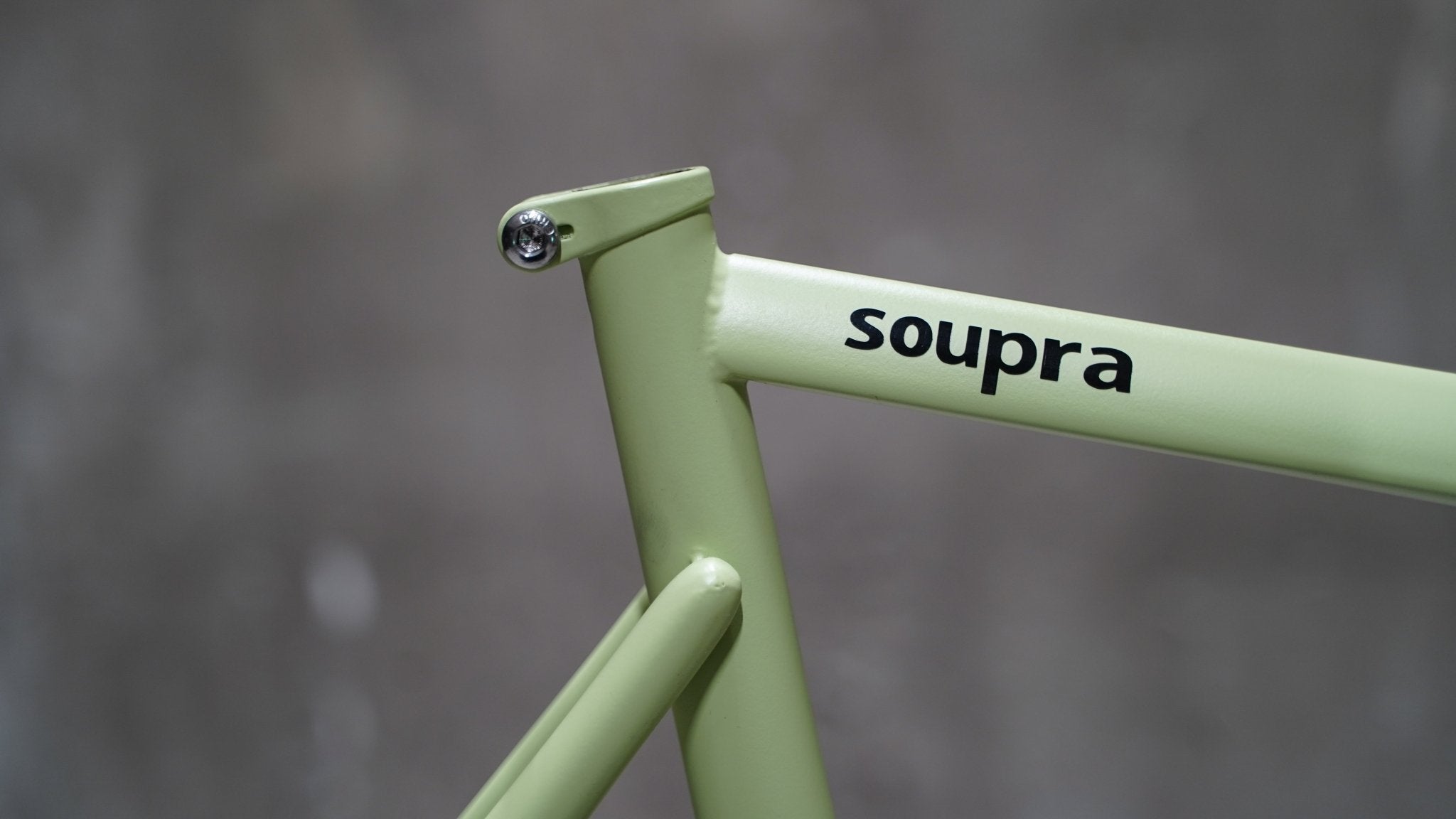 【FUN】SOUPRA Frame -Mat Limegreen - LINKEY CYCLE【FUN】SOUPRA Frame -Mat Limegreen-