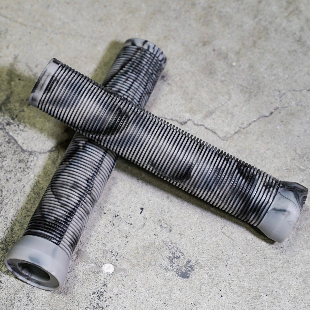 【LINKEY】MARBLE Grip - Gray/Black - LINKEY CYCLE【LINKEY】MARBLE Grip - Gray/Black -