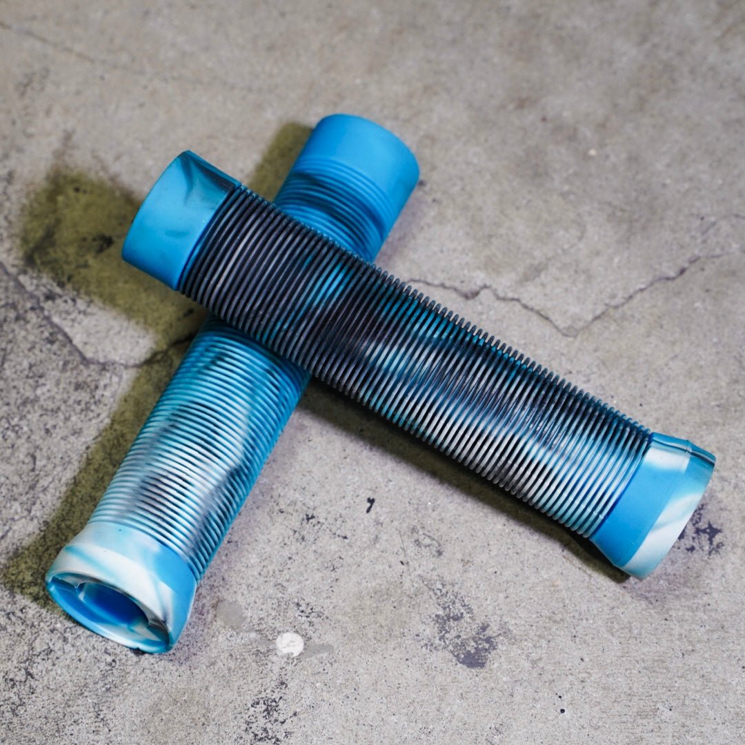 【LINKEY】MARBLE Grip - light blue/Black/White - LINKEY CYCLE【LINKEY】MARBLE Grip - light blue/Black/White -