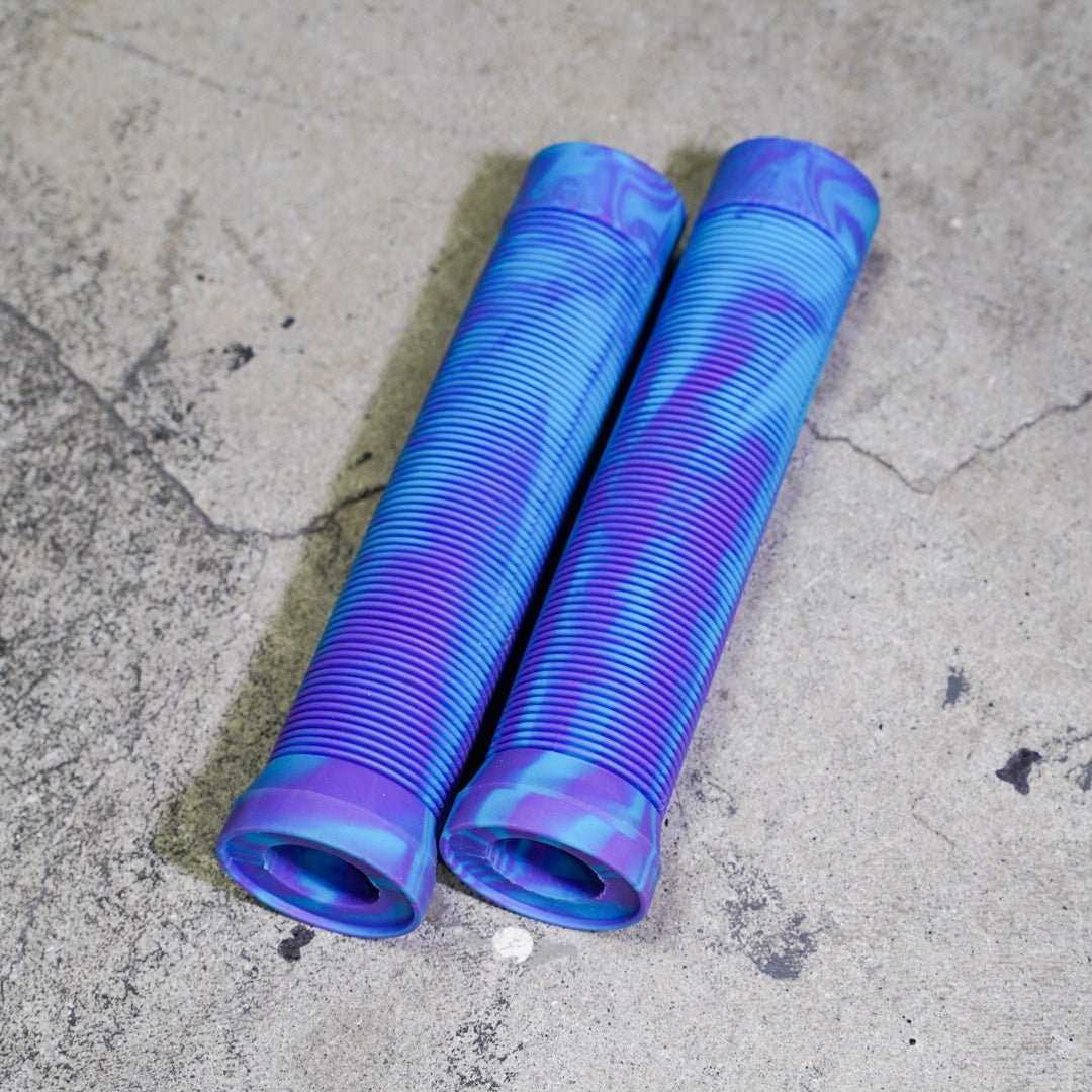 【LINKEY】MARBLE Grip - light blue/purple - LINKEY CYCLE【LINKEY】MARBLE Grip - light blue/purple -
