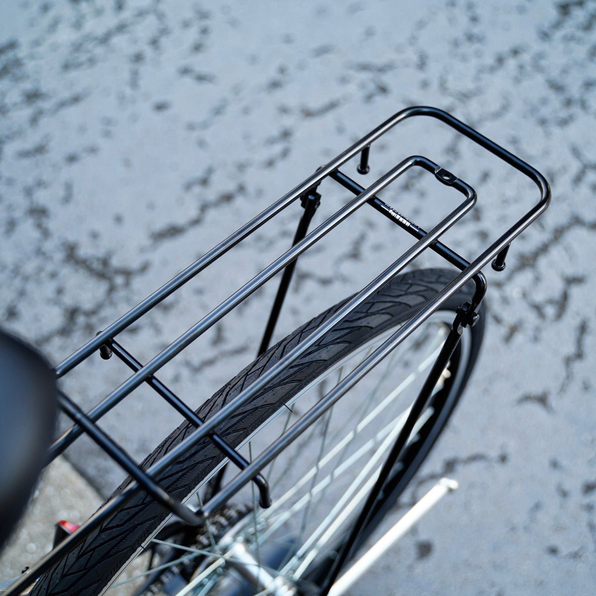 【LINKEY】SLIM Rear Carrier -Black - LINKEY CYCLE【LINKEY】SLIM Rear Carrier -Black-