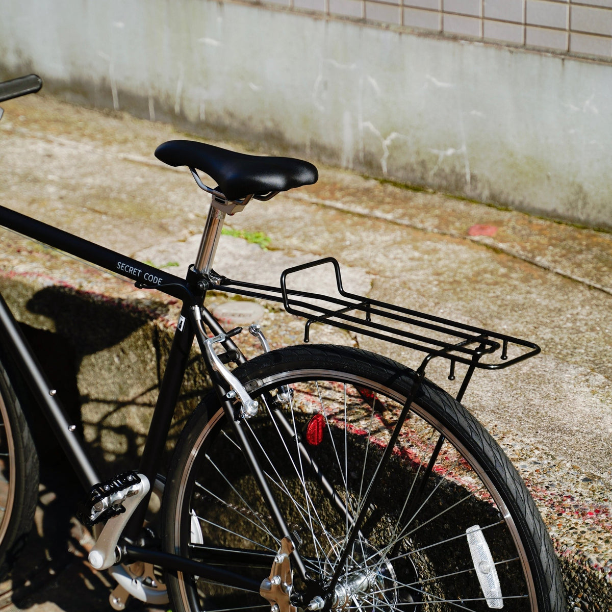 【LINKEY】SLIM Rear Carrier -Black - LINKEY CYCLE【LINKEY】SLIM Rear Carrier -Black-
