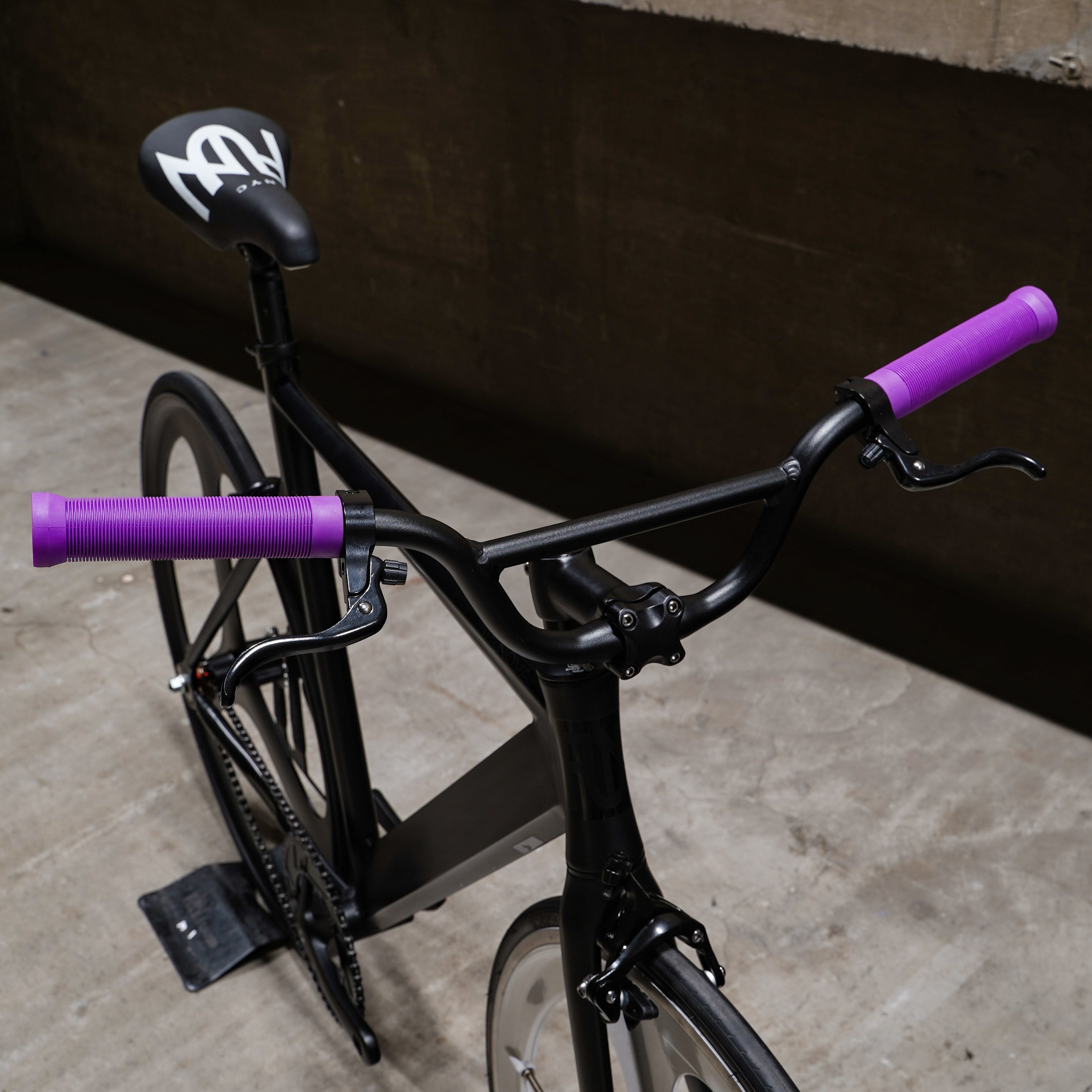 【LINKEY】SPIRAL Grip - purple - LINKEY CYCLE【LINKEY】SPIRAL Grip - purple -