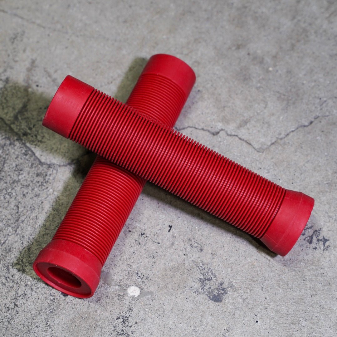 【LINKEY】SPIRAL Grip - Red - LINKEY CYCLE【LINKEY】SPIRAL Grip - Red -