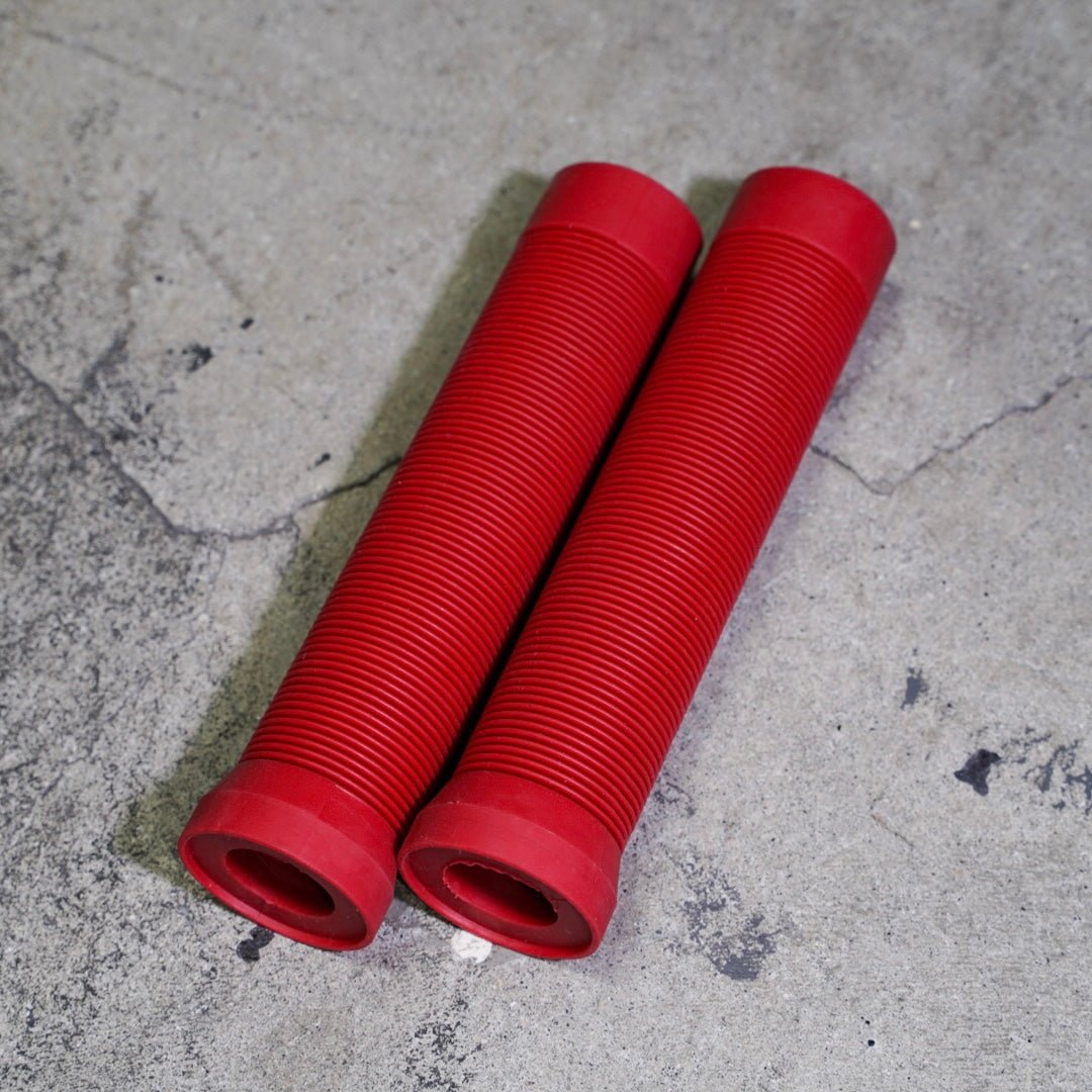 【LINKEY】SPIRAL Grip - Red - LINKEY CYCLE【LINKEY】SPIRAL Grip - Red -