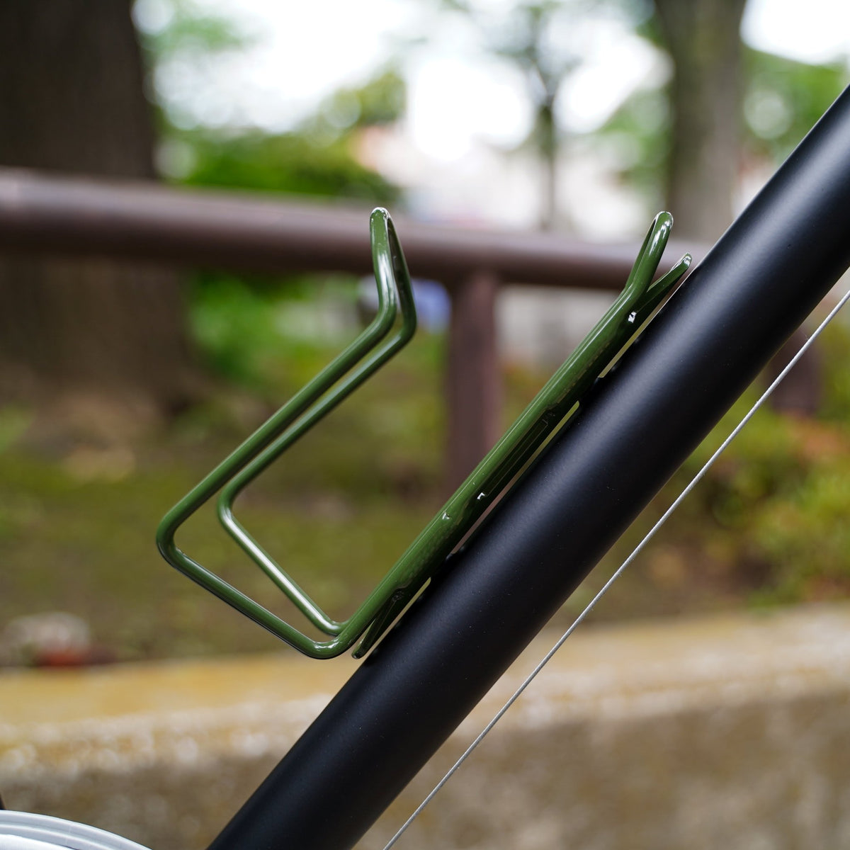【MINOURA】SLIDE MOUNT Bottle Cage -Army Green - LINKEY CYCLE【MINOURA】SLIDE MOUNT Bottle Cage -Army Green-