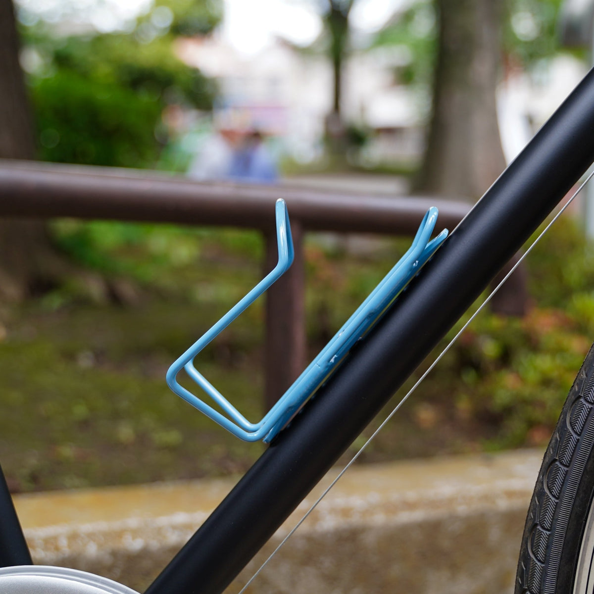 【MINOURA】SLIDE MOUNT Bottle Cage -Light Blue - LINKEY CYCLE【MINOURA】SLIDE MOUNT Bottle Cage -Light Blue-