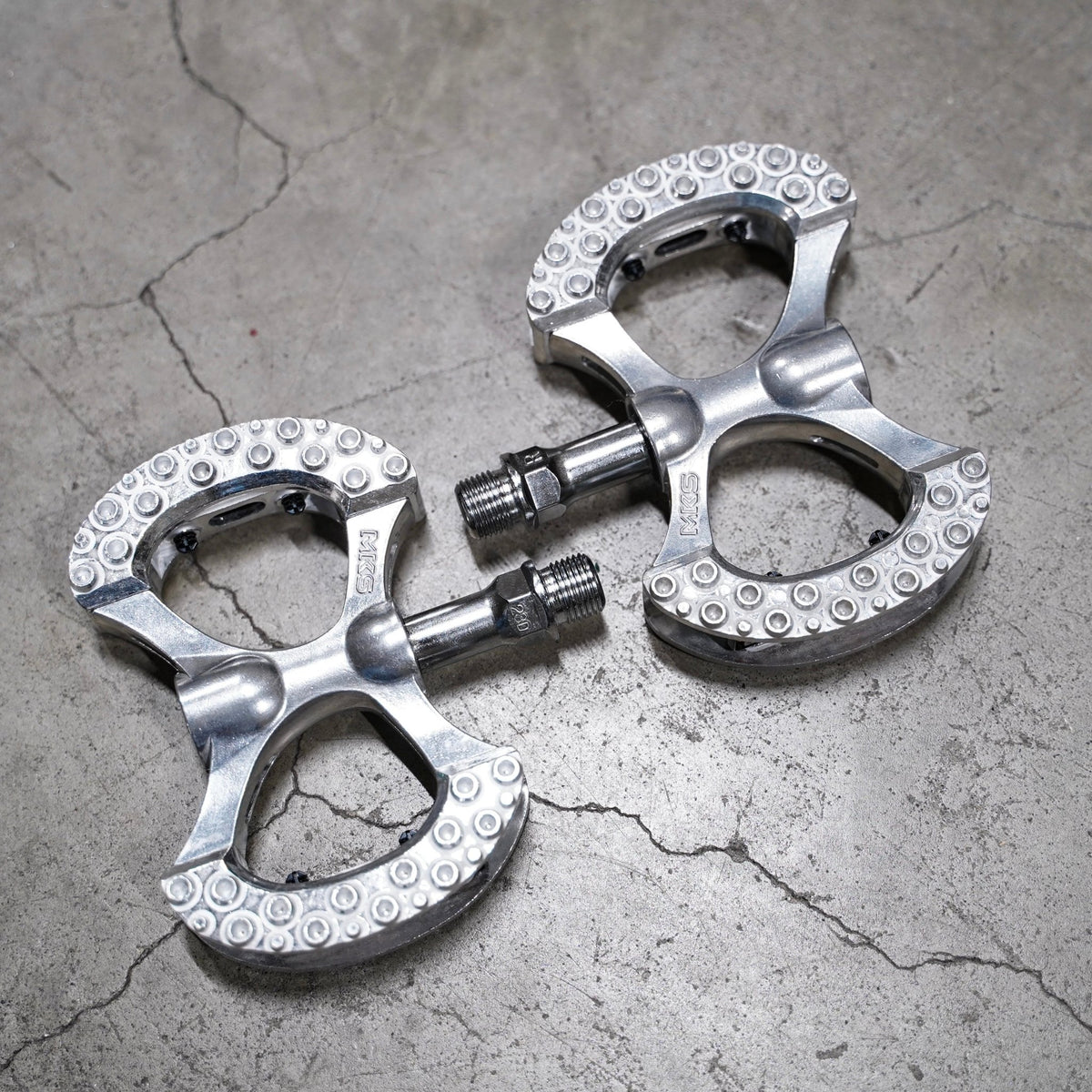 【MKS】LAMBDA pedal -Silver - LINKEY CYCLE【MKS】LAMBDA pedal -Silver-