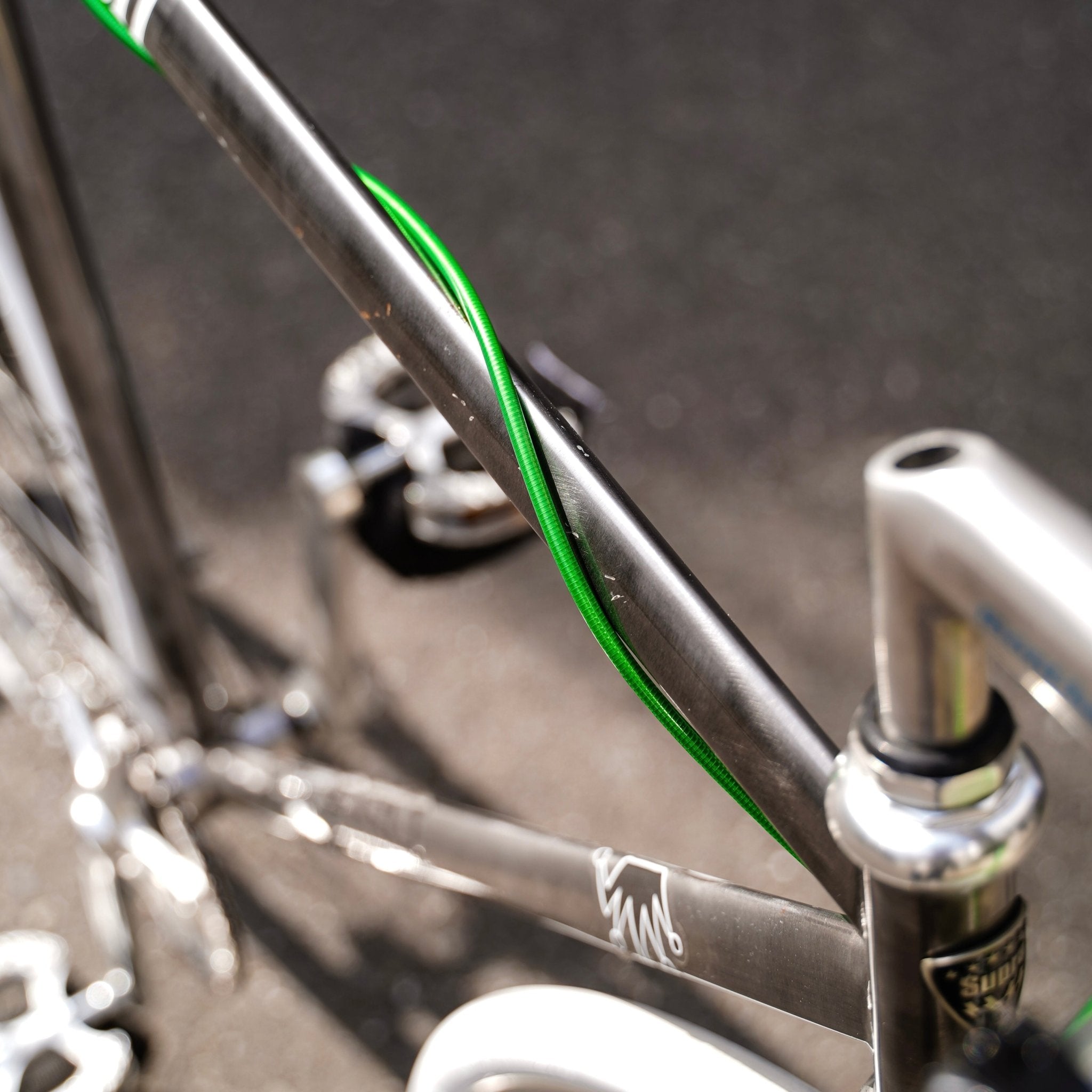 【NISSEN】BRAKE OUTER CABLE - Clear Green - LINKEY CYCLE【NISSEN】BRAKE OUTER CABLE - Clear Green - 