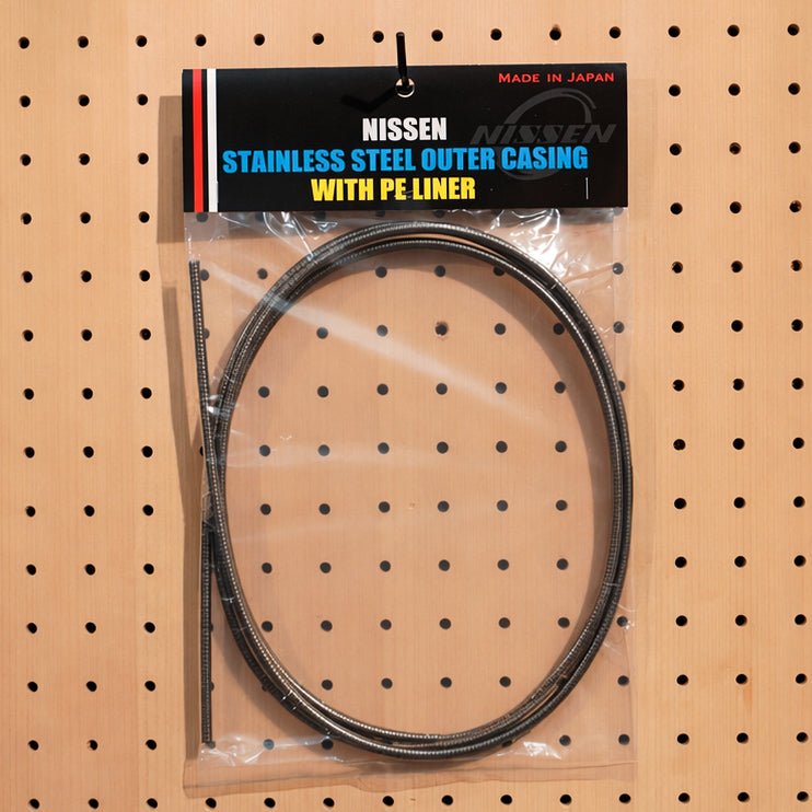 【NISSEN】BRAKE OUTER CABLE DIRECT - Clear Black - LINKEY CYCLE【NISSEN】BRAKE OUTER CABLE DIRECT - Clear Black - 