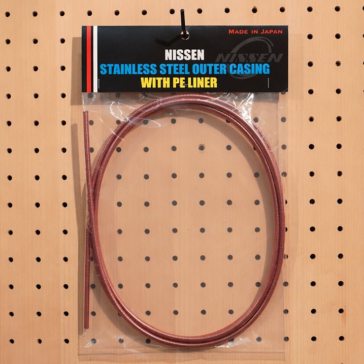 【NISSEN】BRAKE OUTER CABLE -Old Rose - LINKEY CYCLE【NISSEN】BRAKE OUTER CABLE -Old Rose-