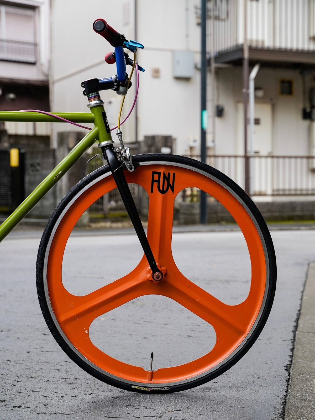 WHEEL FULL PAINT -GLOSS ORANGE- No.016 - LINKEY CYCLEWHEEL FULL PAINT -GLOSS ORANGE- No.016